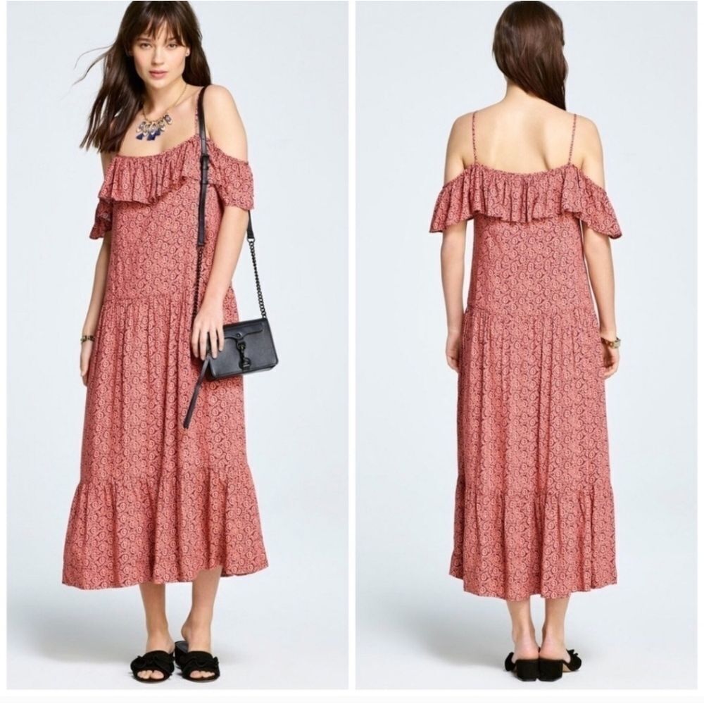 Rebecca Minkoff Lapaz Off The Shoulder Dress Size 4 NWT